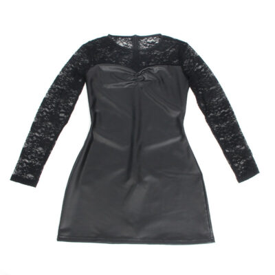 Subblime - 955601 vestido manga comprida com renda preta l/xl subblime dresses caliente. Pt