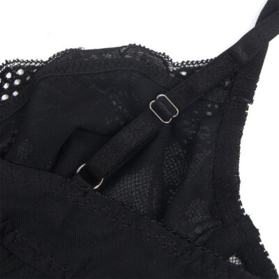 Subblime - 955618 bodysuit de renda com fecho de baixo preto s/m subblime bodies caliente. Pt