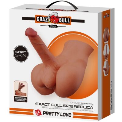 Crazy bull - masturbador realista natural rhyne back crazy bull caliente. Pt