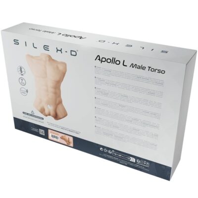Silexd - apollo l tronco masculino realista caramelo silexd caliente. Pt