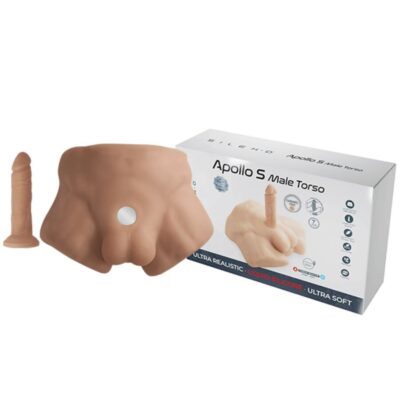 Alternative view of SILEXD - APOLLO S REALISTA MEIO TORSO MASCULINO CARAMELO