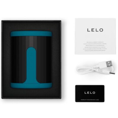 Lelo - f2s™ teal masturbador masculino azul lelo caliente. Pt