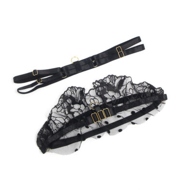 Subblime - 957483 conjunto de sutiã e liga de renda preto s/m subblime sets caliente. Pt