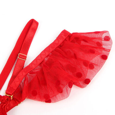 Subblime - 957513 conjunto de sutiã e liga de renda vermelho l/xl subblime sets caliente. Pt