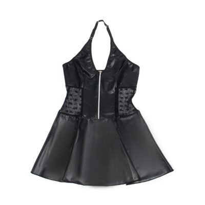 Subblime - 957711 vestido de couro com zíper de renda preto l/xl subblime dresses caliente. Pt