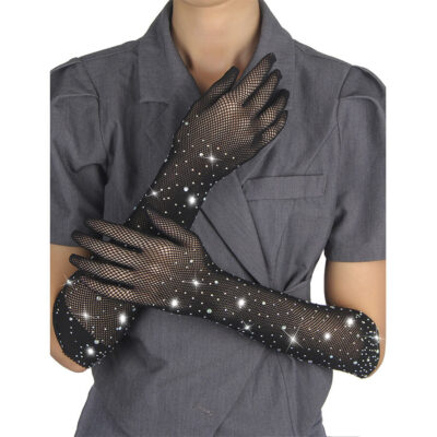 Alternative view of SUBBLIME - 957469 LUVAS SHINE TRANSPARENTES PRETAS S/M