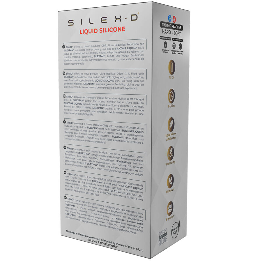SILEXD - MODELO DE PÊNIS REALISTA 8 SILICONE LÍQUIDO 20,6 CM 7 Silexd - modelo de pênis realista 8 silicone líquido 20,6 cm - image 7