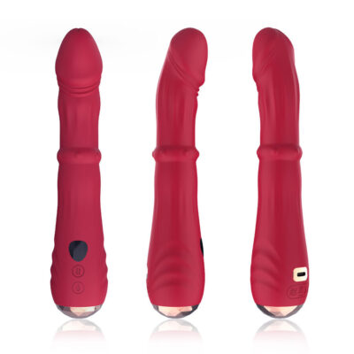 Armony - vibrador estimulador termo-ajustável point a dildo vermelho armony vibrators caliente. Pt