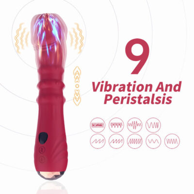 Armony - vibrador estimulador termo-ajustável point a dildo vermelho armony vibrators caliente. Pt