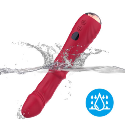 Armony - vibrador estimulador termo-ajustável point a dildo vermelho armony vibrators caliente. Pt