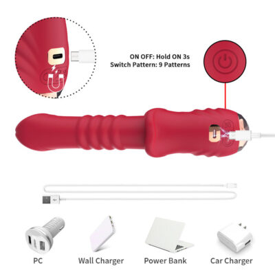 ARMONY - POINT A ESTIMULANTE VIBRADOR DILDO VERMELHO 15 Armony - point a estimulante vibrador dildo vermelho armony vibrators caliente. Pt
