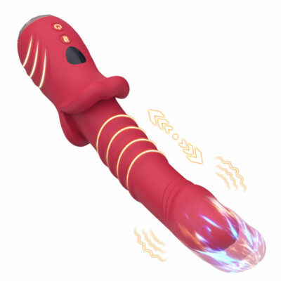 Alternative view of ARMONY - POINT A ESTIMULANTE VIBRADOR DILDO VERMELHO