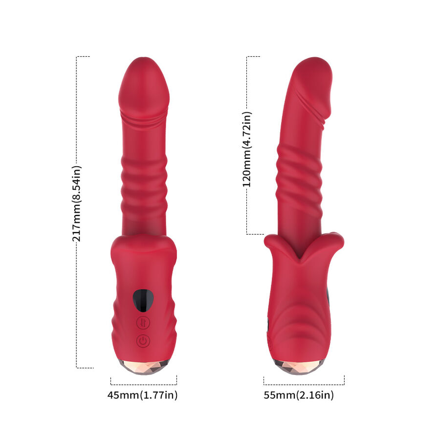 ARMONY - POINT A ESTIMULANTE VIBRADOR DILDO VERMELHO 6 Armony - point a estimulante vibrador dildo vermelho - image 6