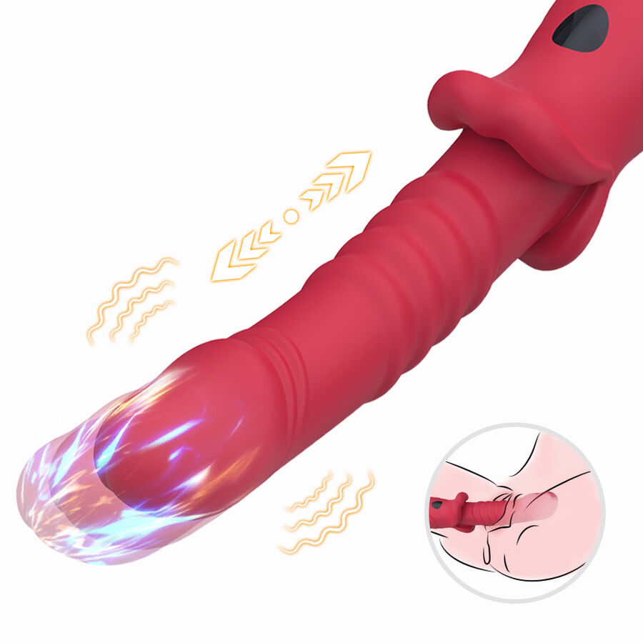 ARMONY - POINT A ESTIMULANTE VIBRADOR DILDO VERMELHO 9 Armony - point a estimulante vibrador dildo vermelho - image 9