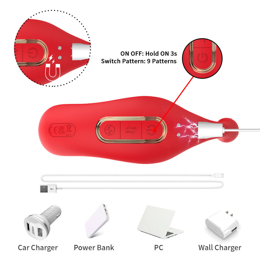 ARMONY - VIBRADOR ANAL CALCINHA C E ESTIMULADOR DO PONTO G CONTROLE REMOTO VERMELHO 7 Armony - vibrador anal calcinha c e estimulador do ponto g controle remoto vermelho - image 7