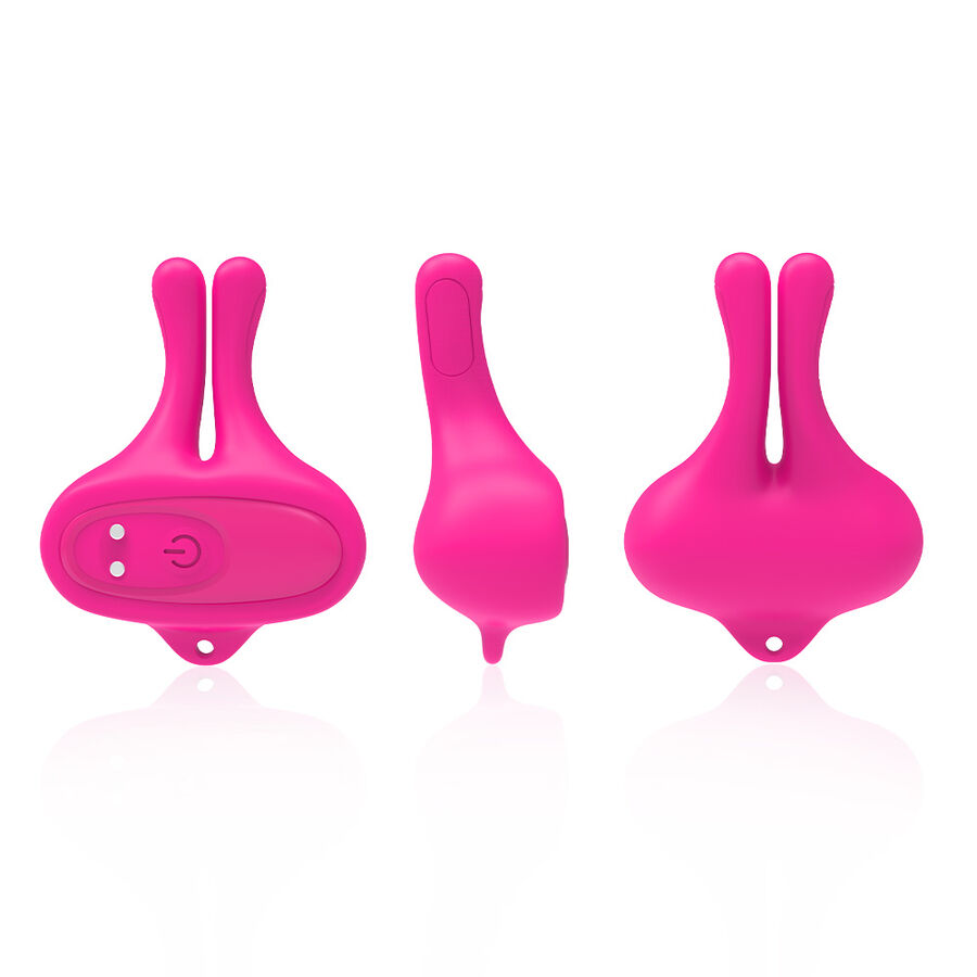 ARMONY - GRAMPOS MAGNÉTICOS DE MAMILOS COM VIBRAÇÃO EM FORMA DE COELHO ROSA 10 Armony - grampos magnéticos de mamilos com vibração em forma de coelho rosa - image 10