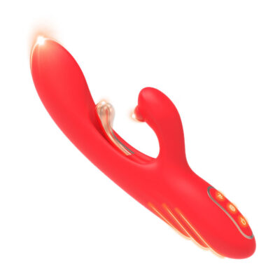 Alternative view of ARMONY - VIBRADOR ESTIMULADOR DE PONTO G E CLITÓRIS COM LÍNGUA OSCILANTE VERMELHO