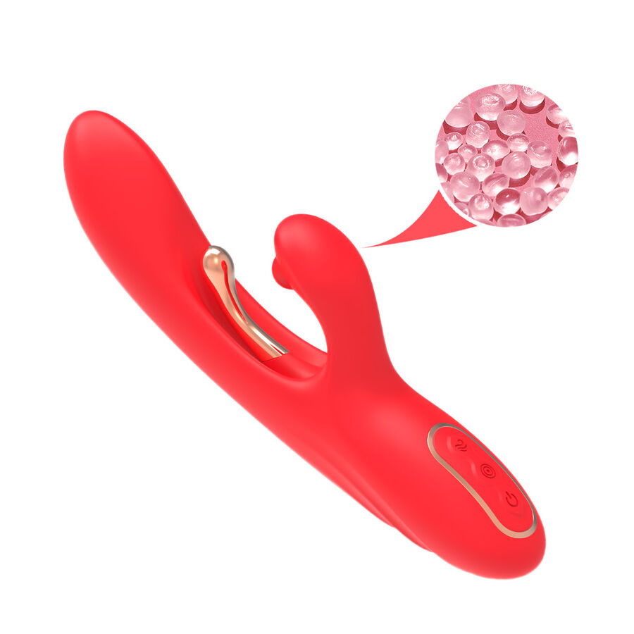 ARMONY - VIBRADOR ESTIMULADOR DE PONTO G E CLITÓRIS COM LÍNGUA OSCILANTE VERMELHO 9 Armony - vibrador estimulador de ponto g e clitóris com língua oscilante vermelho - image 9
