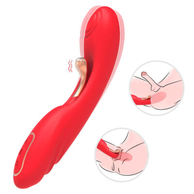 Alternative view of ARMONY - VIBRADOR COM LÍNGUA OSCILANTE VERMELHO