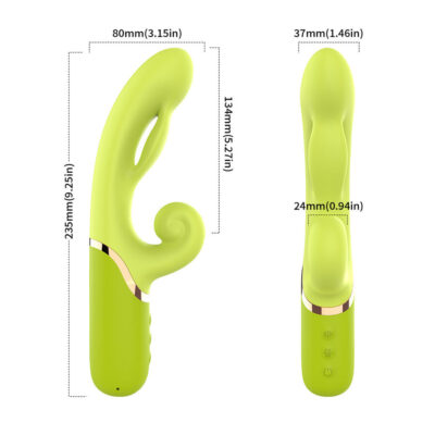 Armony - inflabe point a para estimulador vibrador verde armony vibrators caliente. Pt