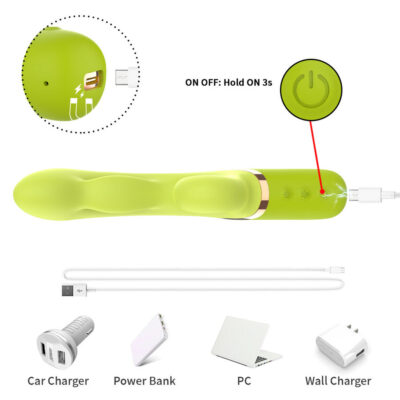 Armony - inflabe point a para estimulador vibrador verde armony vibrators caliente. Pt