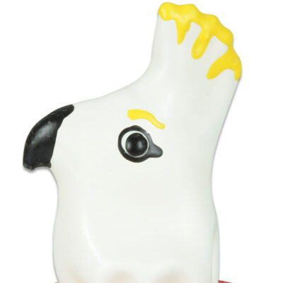 Condomerie - preservativos novidades pintados à mão papagaio branco condomerie caliente. Pt