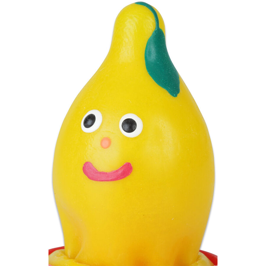 CONDOMERIE - PRESERVATIVOS NOVIDADES PINTADOS À MÃO LIMÃO 1 Condomerie - preservativos novidades pintados à mão limão
