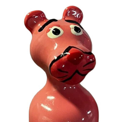 CONDOMERIE - PRESERVATIVOS NOVIDADES PINTADOS À MÃO PANTERA COR DE ROSA