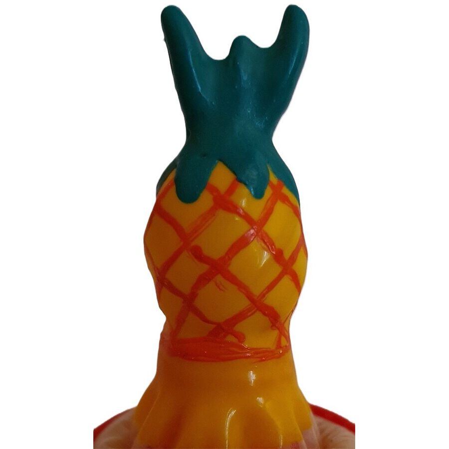 CONDOMERIE - PRESERVATIVOS NOVIDADES PINTADOS À MÃO ABACAXI 1 Condomerie - preservativos novidades pintados à mão abacaxi