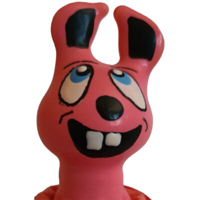 CONDOMERIE - PRESERVATIVOS NOVIDADES PINTADOS À MÃO LAUGHING PINK HARE