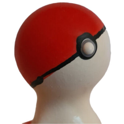 Alternative view of CONDOMERIE - PRESERVATIVOS NOVIDADES PINTADOS À MÃO POKEBALL VERMELHO-BRANCO