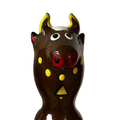 CONDOMERIE - PRESERVATIVOS NOVIDADES PINTADOS À MÃO BULL BLACK MODELO 2