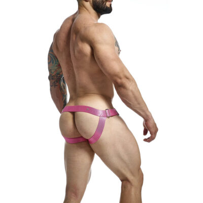 Mob - dngeon jockstrap anel de pé rosa tamanho único mob caliente. Pt