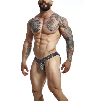 Alternative view of MOB - DNGEON SNAP JOCKSTRAP CINZA TAMANHO ÚNICO