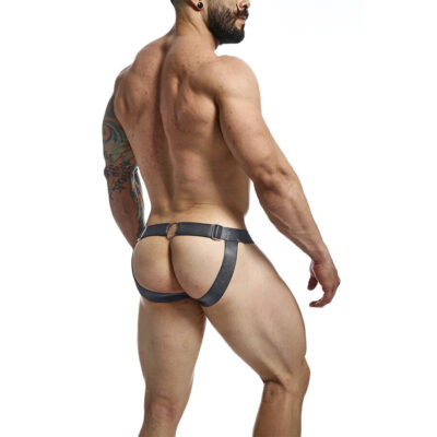Mob - dngeon snap jockstrap cinza tamanho único mob caliente. Pt