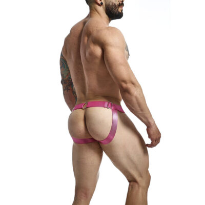 Mob - dngeon jockstrap rosa tamanho único mob caliente. Pt
