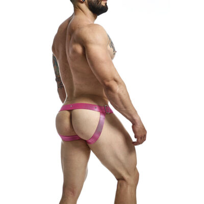 Mob - dngeon jockstrap rosa tamanho único mob caliente. Pt