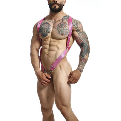 Alternative view of MOB - DNGEON CROSS BACK HARNESS ROSA TAMANHO ÚNICO