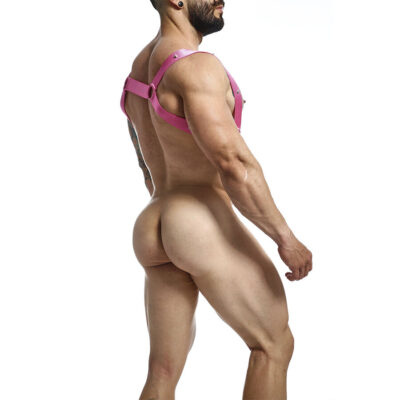 Mob - dngeon pink straight harness tamanho único mob caliente. Pt