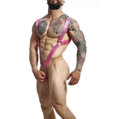 Alternative view of MOB - DNGEON PINK STRAIGHT HARNESS TAMANHO ÚNICO