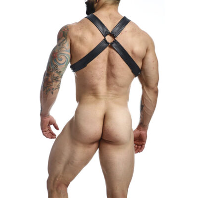 Mob - dngeon black chain harness tamanho único x mob caliente. Pt