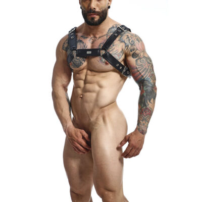 Alternative view of MOB - DNGEON BLACK CHAIN HARNESS TAMANHO ÚNICO