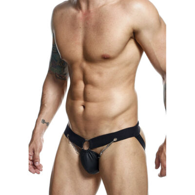 Alternative view of MOB - DNGEON BLACK CHAIN JOCKSTRAP TAMANHO ÚNICO