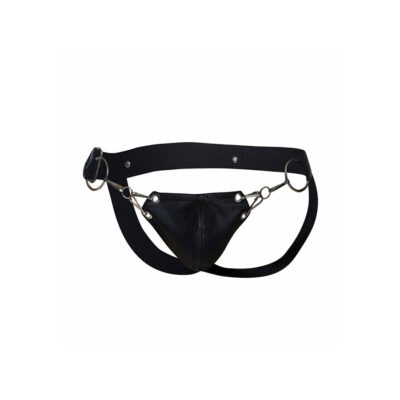 MOB - DNGEON JOCKSTRAP PRETO PRESSÃO TAMANHO ÚNICO 17 Mob - dngeon jockstrap preto pressão tamanho único mob caliente. Pt