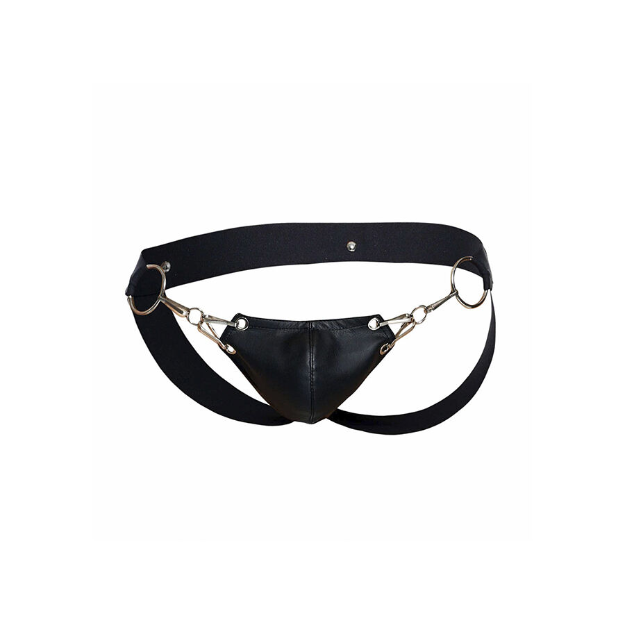 MOB - DNGEON JOCKSTRAP PRETO PRESSÃO TAMANHO ÚNICO 6 Mob - dngeon jockstrap preto pressão tamanho único - image 6