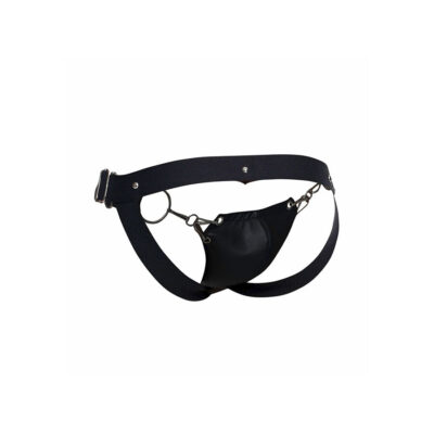 MOB - DNGEON JOCKSTRAP PRETO PRESSÃO TAMANHO ÚNICO 19 Mob - dngeon jockstrap preto pressão tamanho único mob caliente. Pt