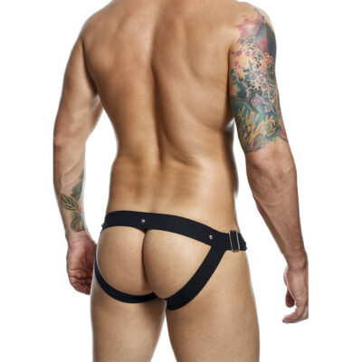 MOB - DNGEON JOCKSTRAP PRETO PRESSÃO TAMANHO ÚNICO 15 Mob - dngeon jockstrap preto pressão tamanho único mob caliente. Pt