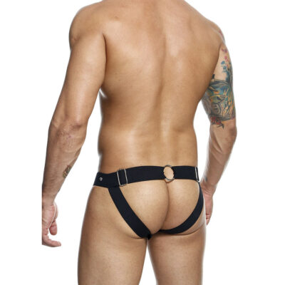 Mob - dngeon jockstrap sportsman preto tamanho único mob caliente. Pt