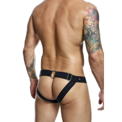 Mob - dngeon jockstrap sportsman preto tamanho único mob caliente. Pt