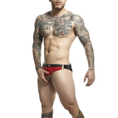 Alternative view of MOB - DNGEON JOCKSTRAP ANEL DE PÉNIS VERMELHO TAMANHO ÚNICO